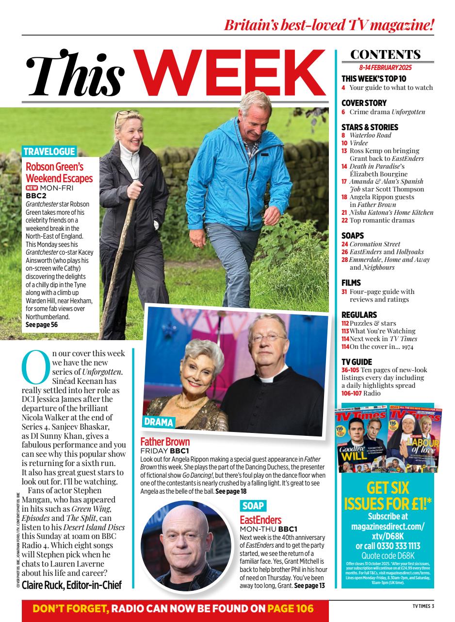 TV Times Preview Pages