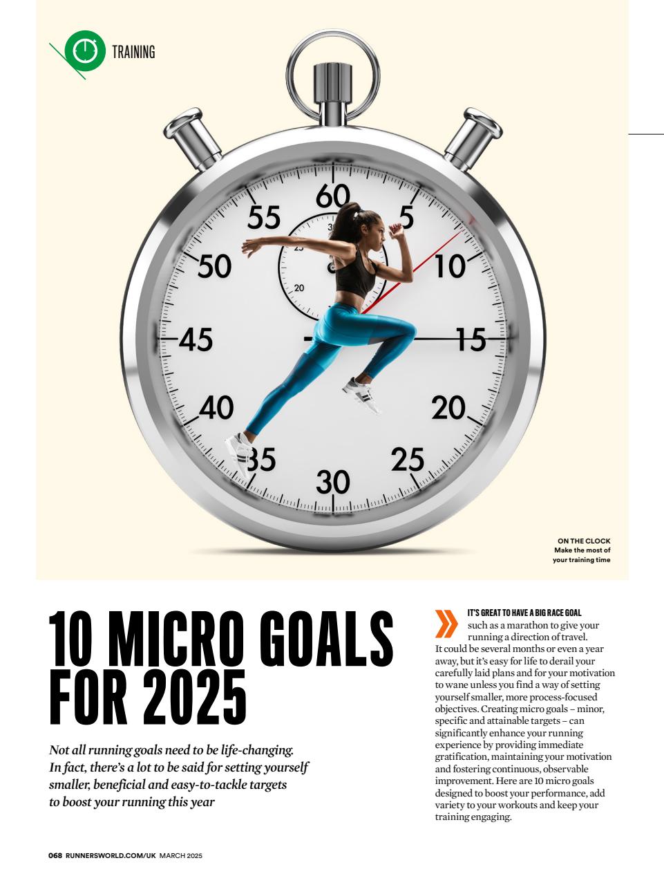 Runner's World Preview Pages