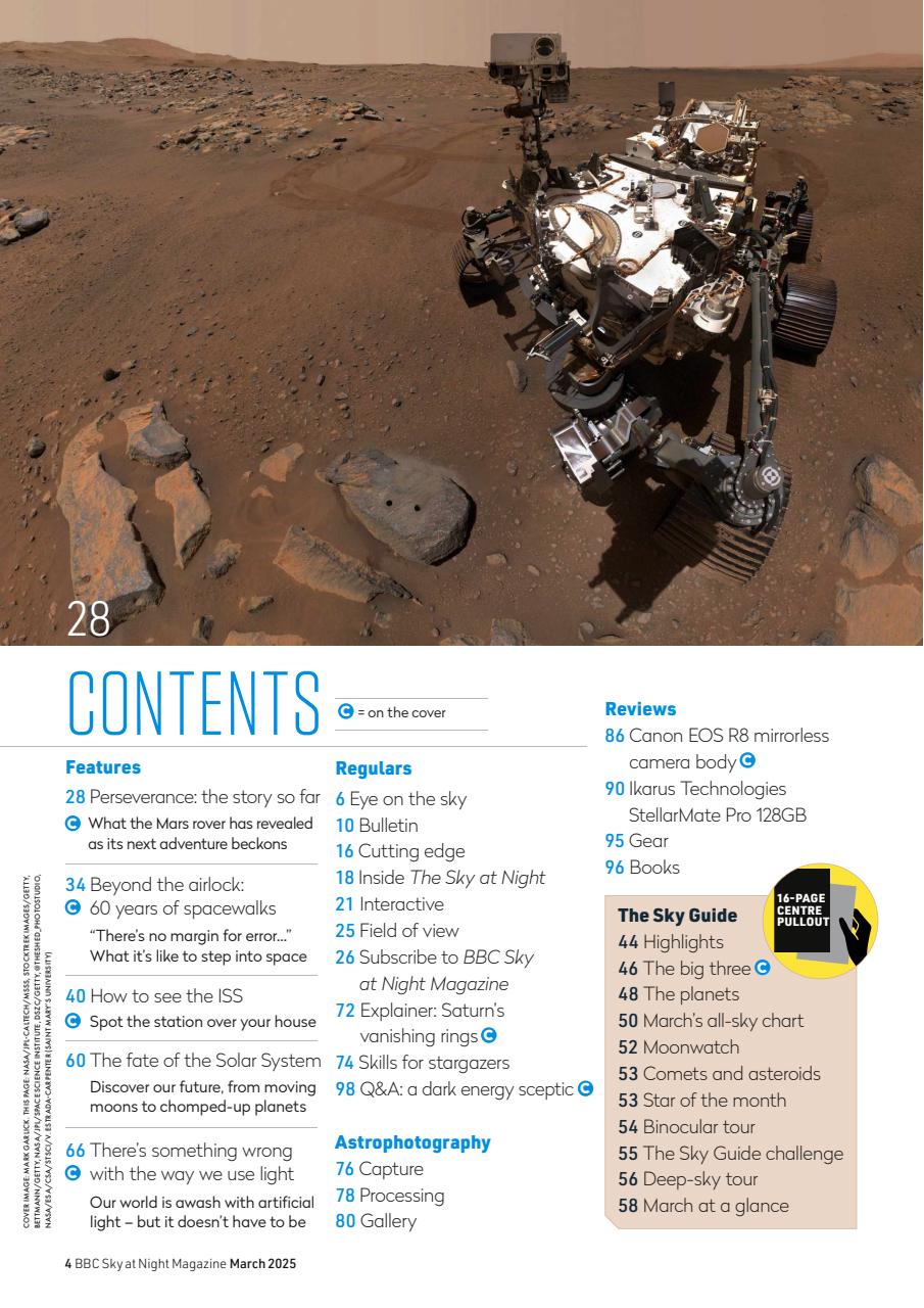 BBC Sky at Night Magazine Preview Pages
