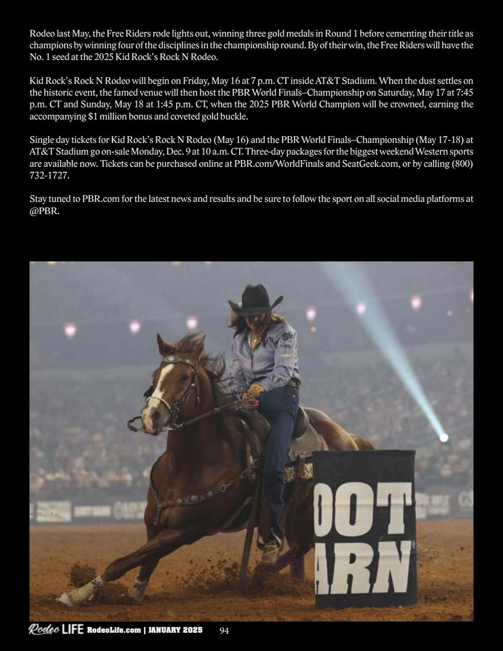 Rodeo Life Preview Pages