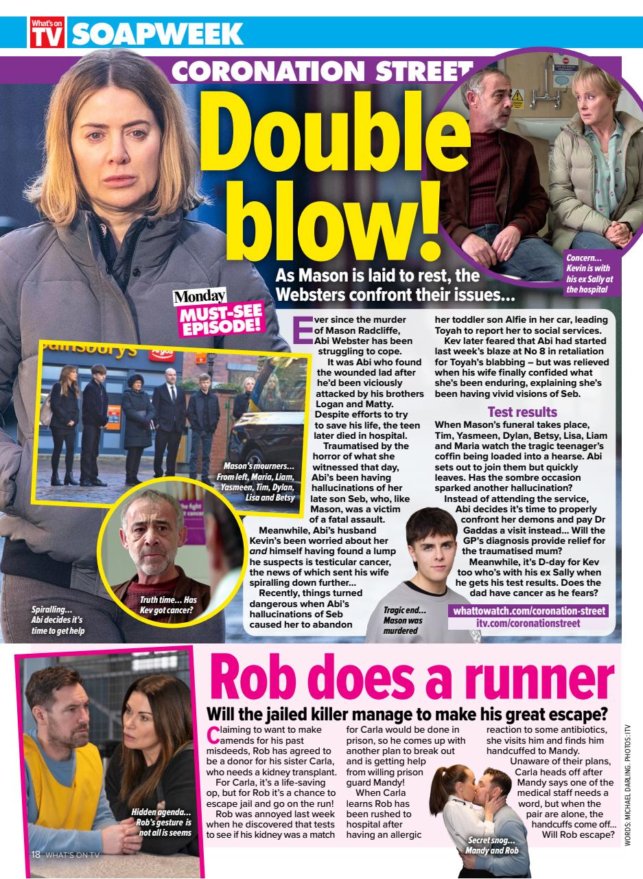 What's on TV Preview Pages