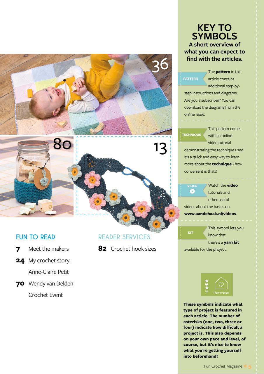 Fun Crochet Magazine Preview Pages