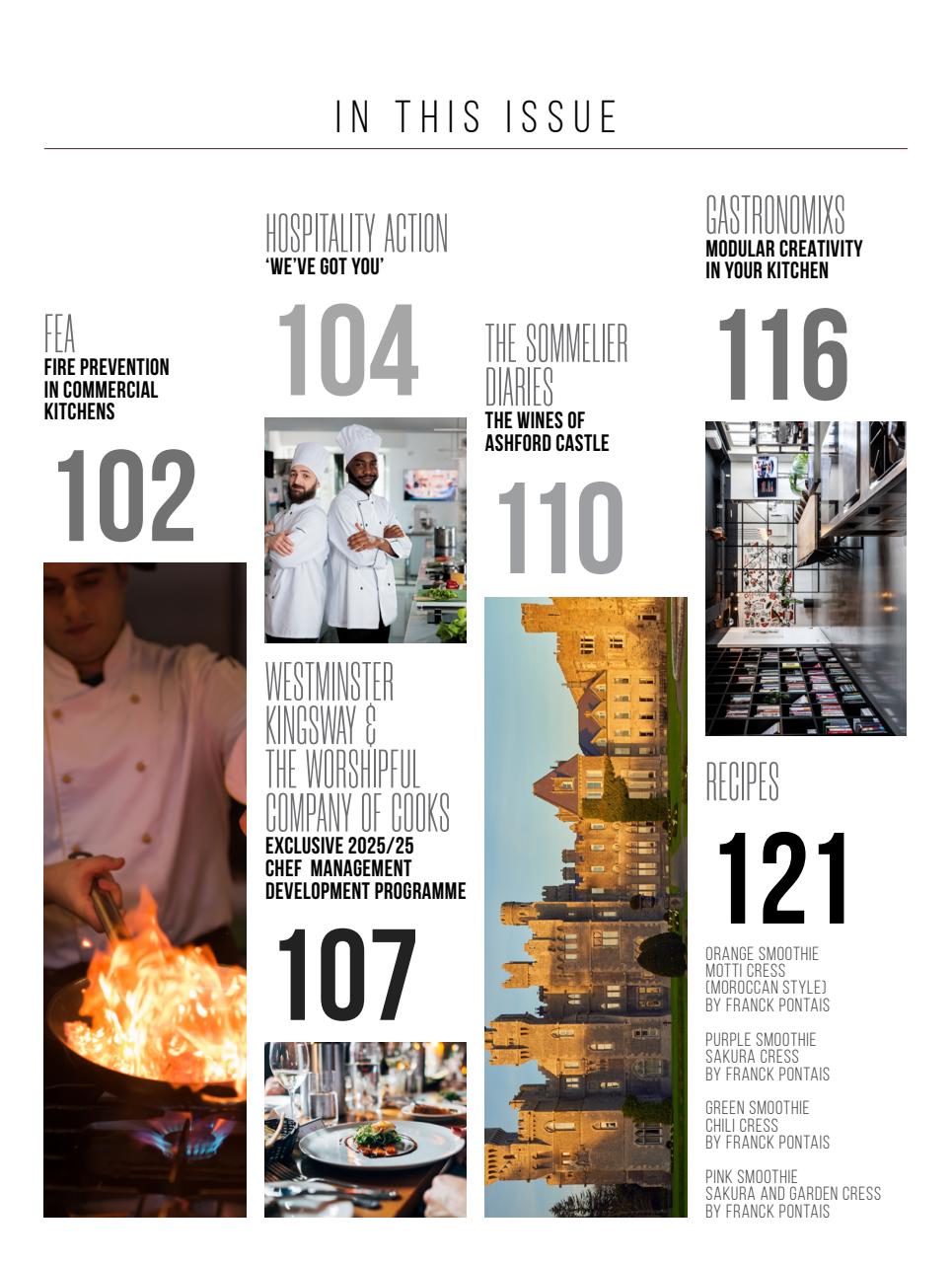 Chef & Restaurant Magazine Preview Pages