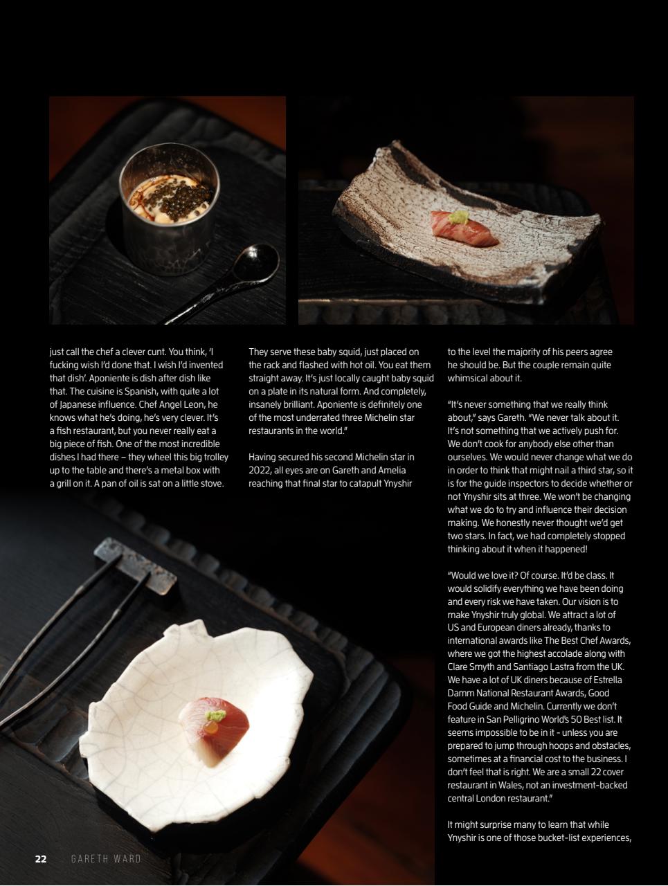 Chef & Restaurant Magazine Preview Pages