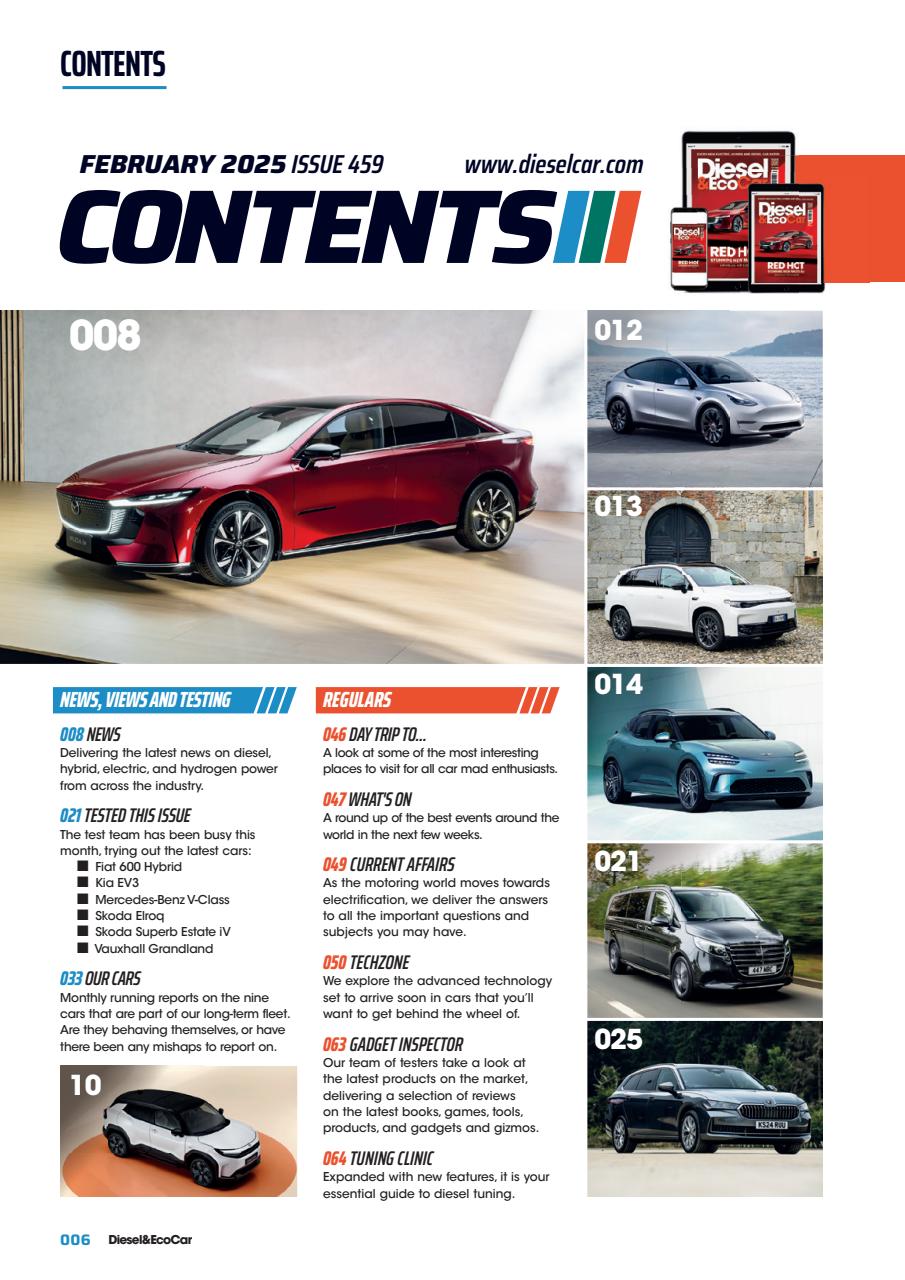 Diesel&EcoCar Magazine Preview Pages
