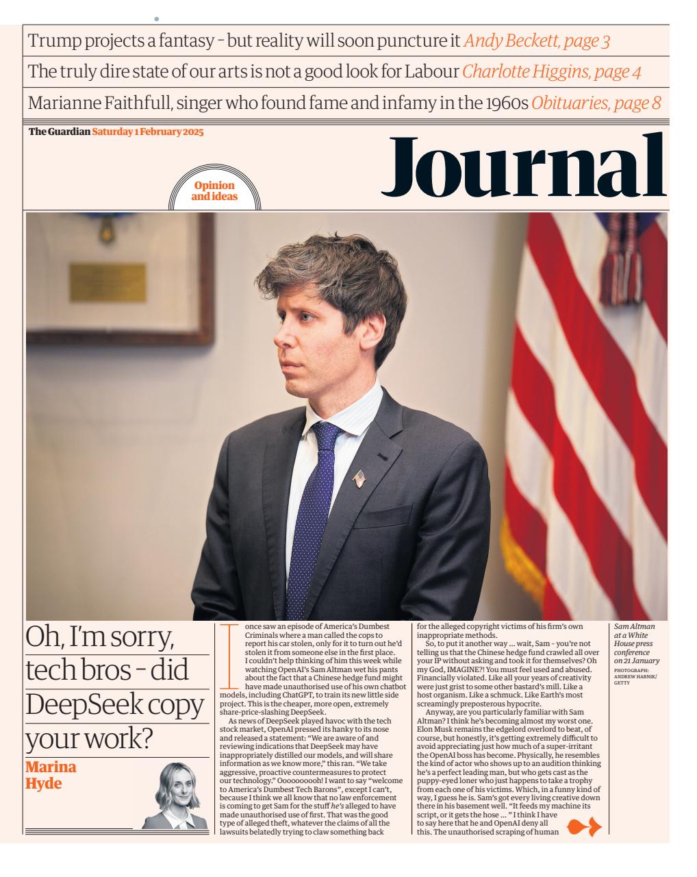 The Guardian Newspaper Preview Pages