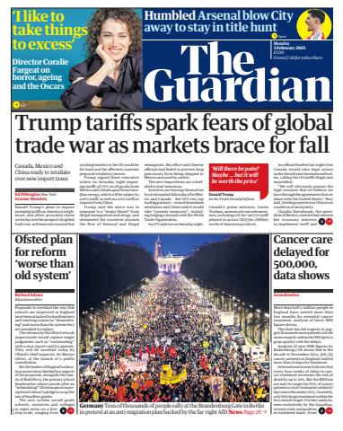 The Guardian Newspaper issue Monday, 03 February 2025