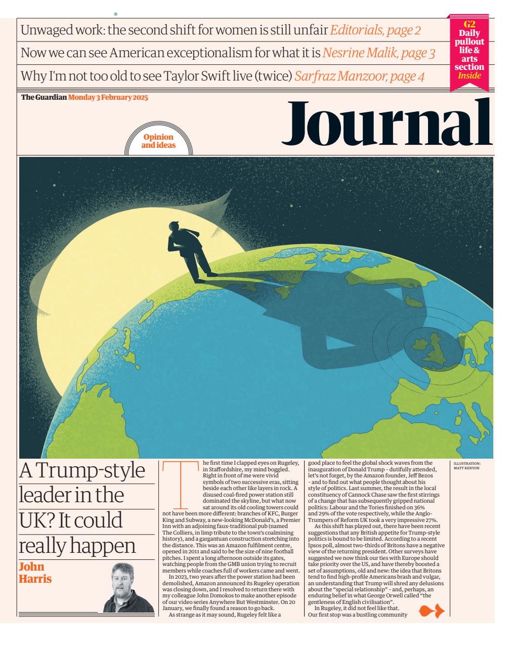 The Guardian Newspaper Preview Pages