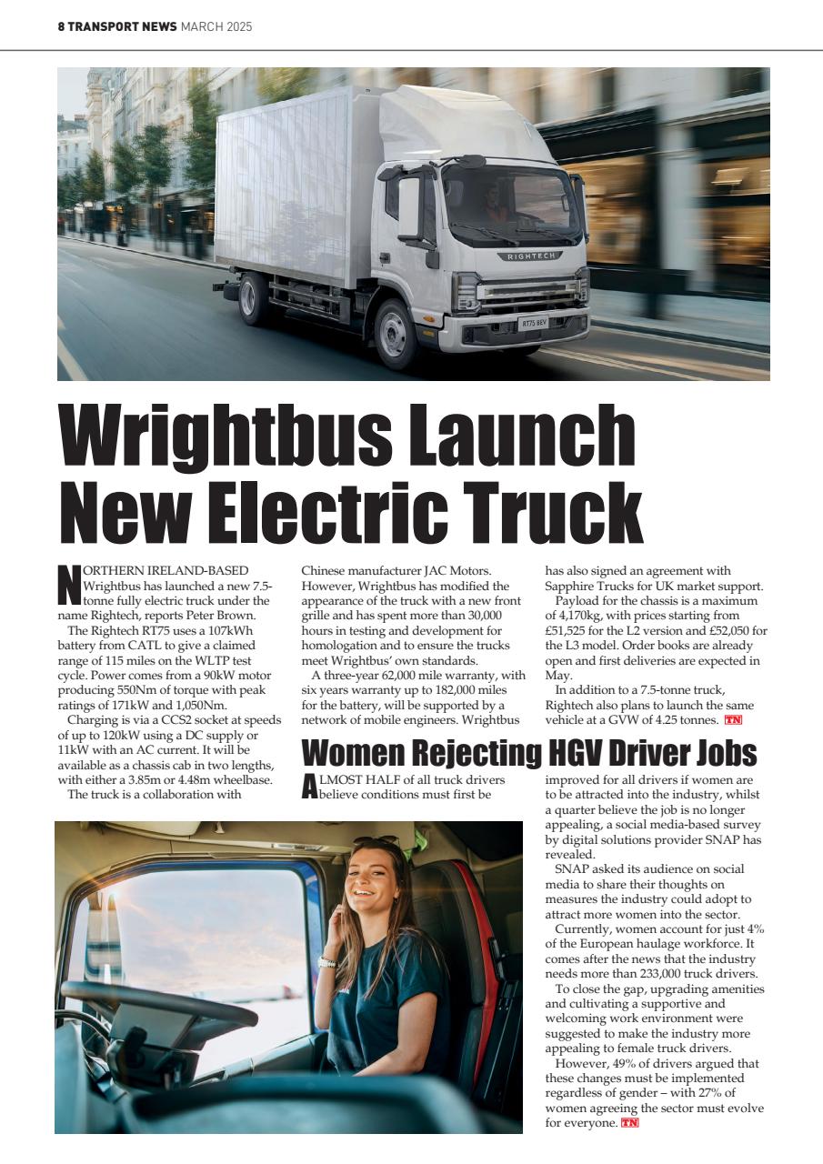 Transport News Preview Pages