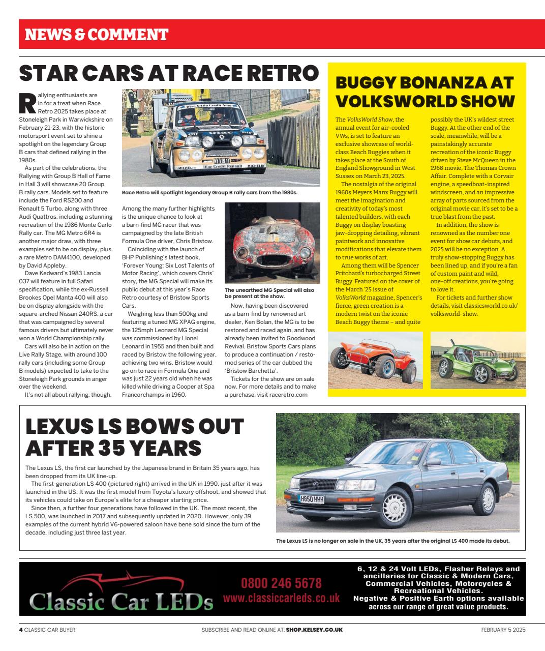 Classic Car Buyer Preview Pages