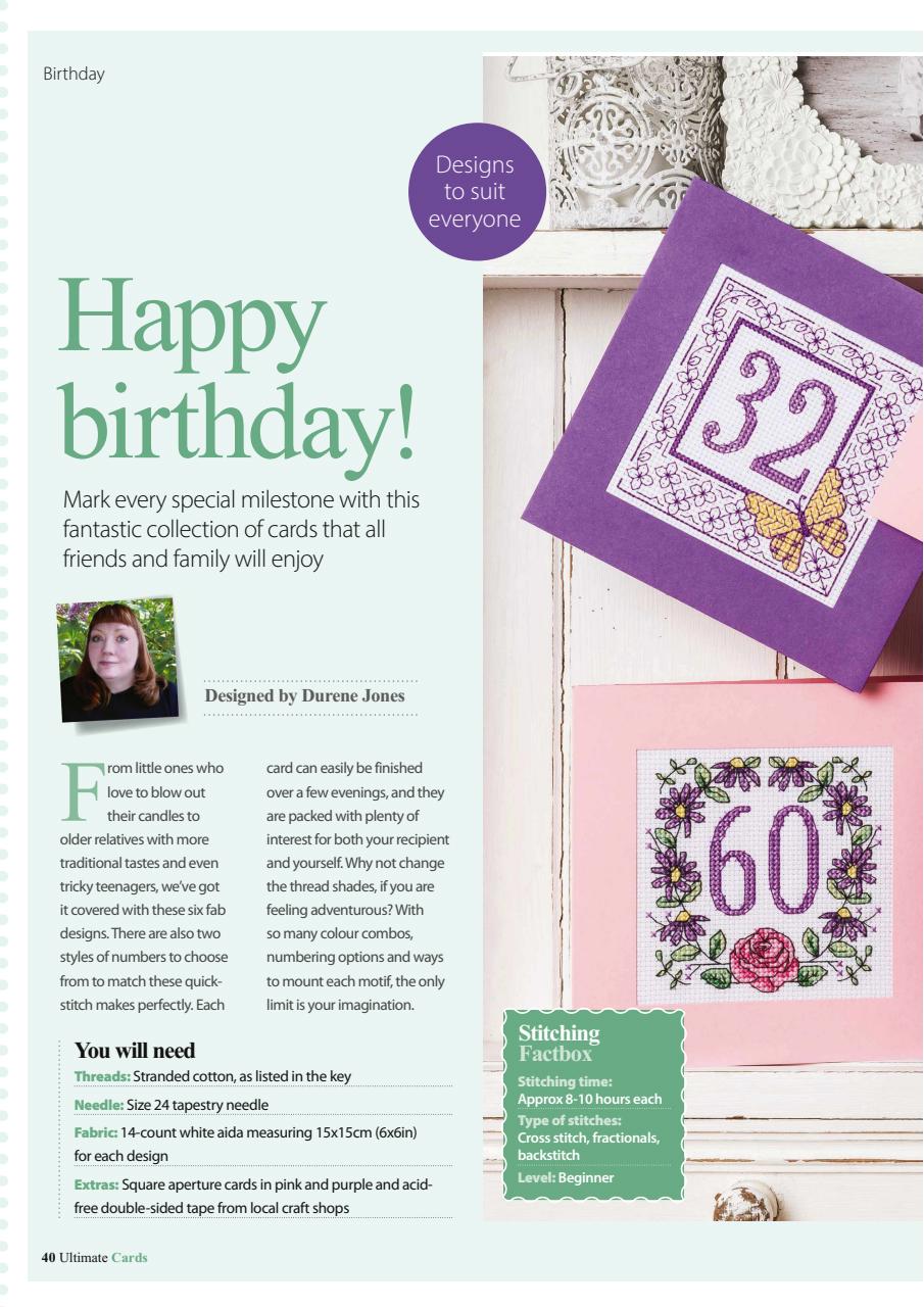 The World of Cross Stitching Preview Pages