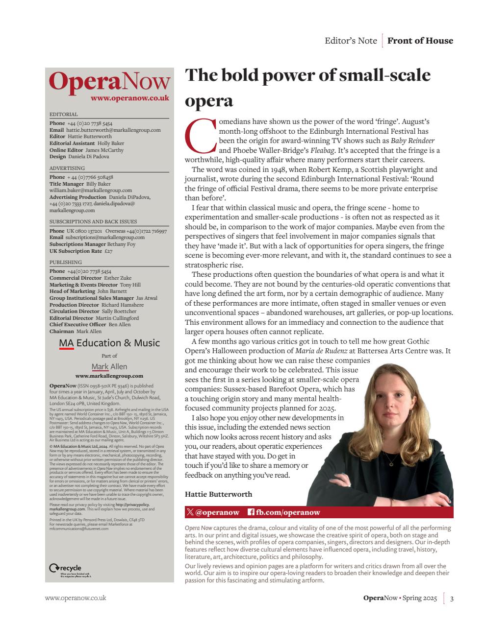 Opera Now Preview Pages