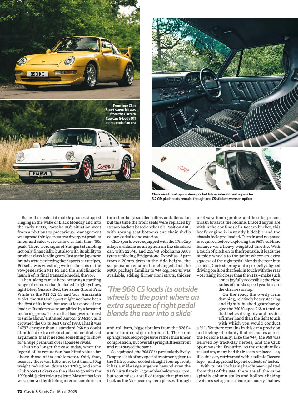 Classic & Sports Car Preview Pages