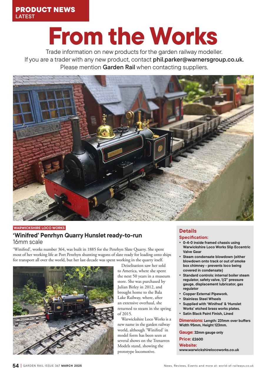 Garden Rail Preview Pages