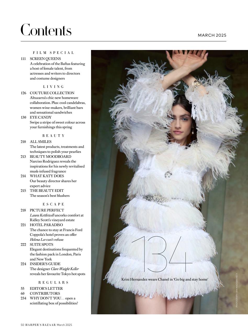 Harper's Bazaar Preview Pages