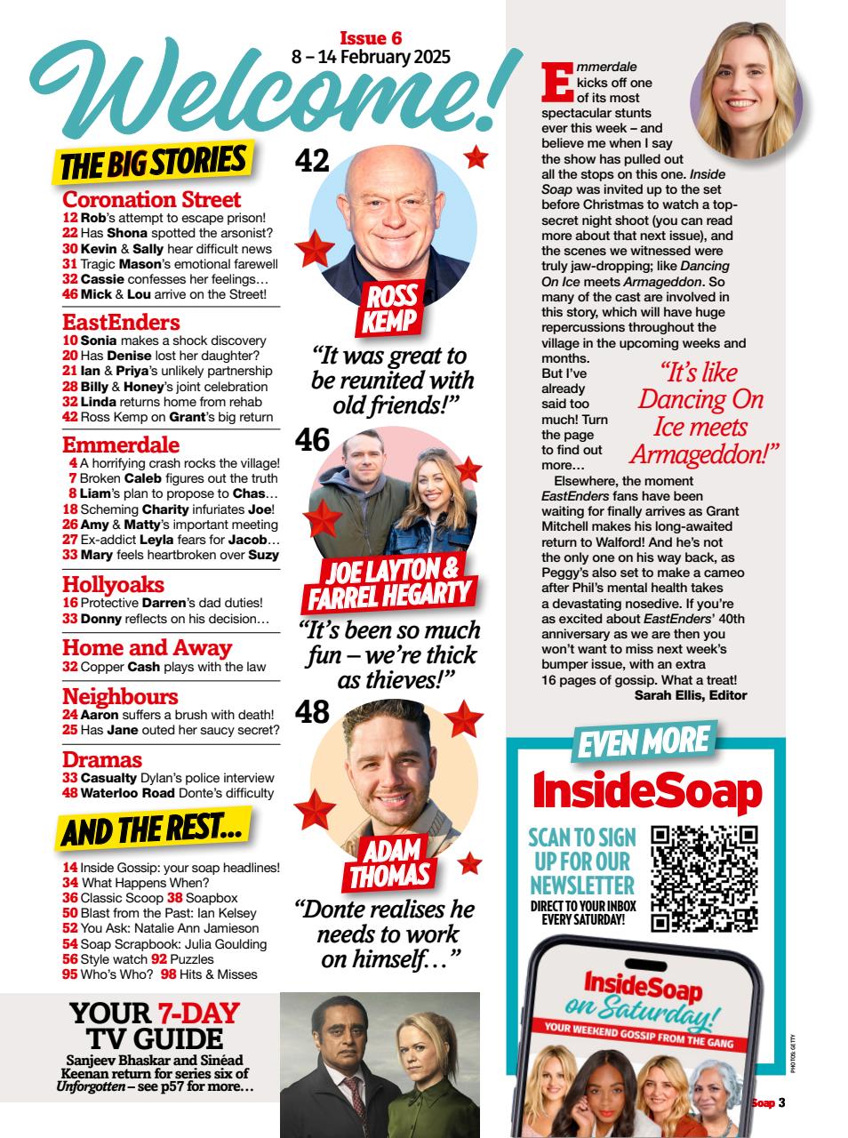Inside Soap Preview Pages