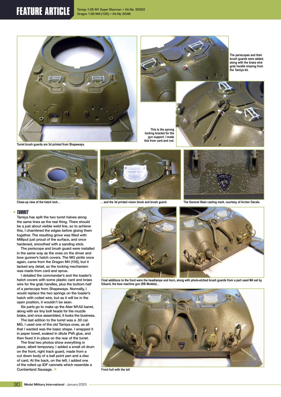 MIM: AFV Edition Preview Pages