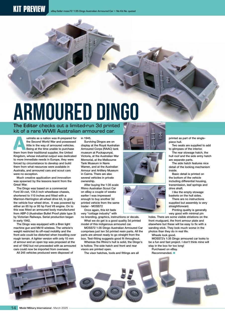 Model Military International Preview Pages