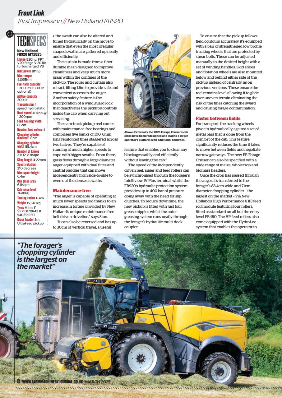 Farm Machinery Journal Preview Pages