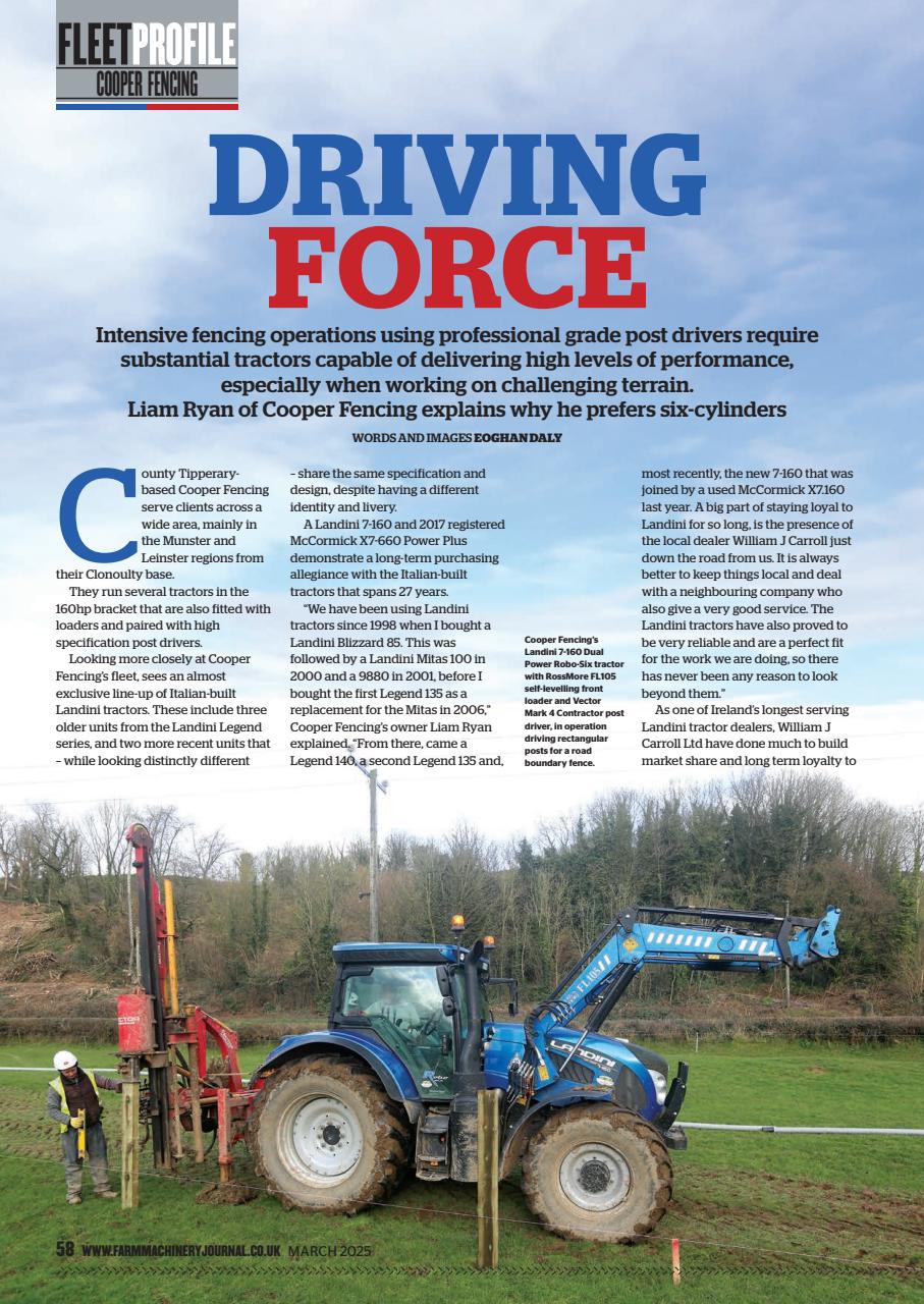 Farm Machinery Journal Preview Pages