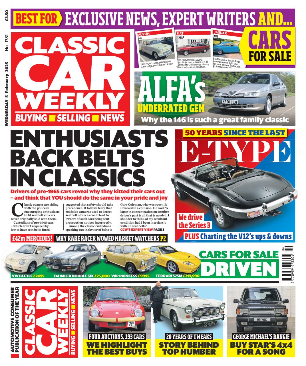Classic Car Weekly Preview Pages
