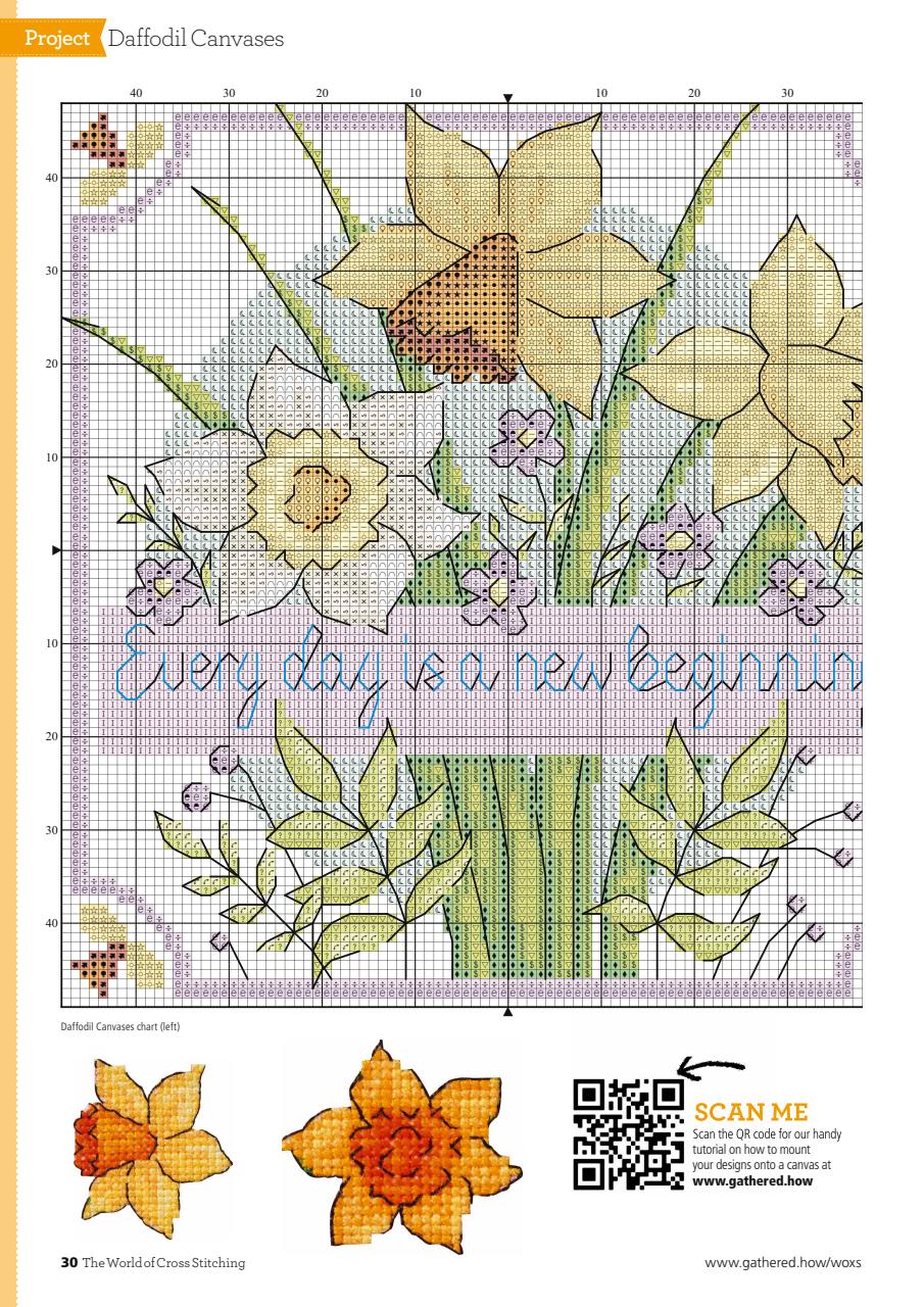 The World of Cross Stitching Preview Pages