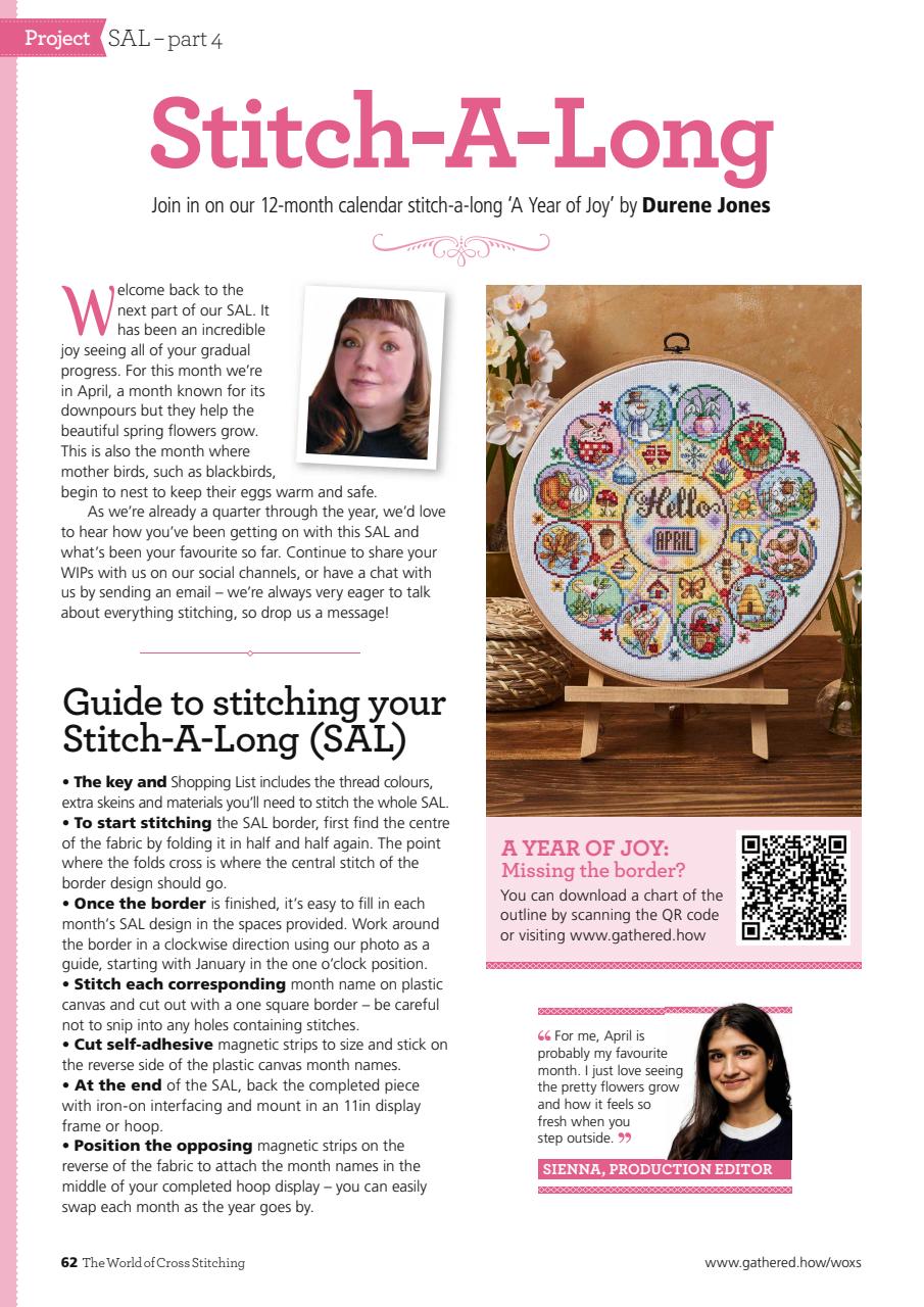 The World of Cross Stitching Preview Pages