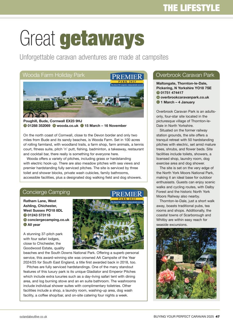 Buying Your Perfect Caravan Preview Pages