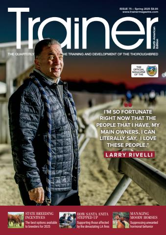 North American Trainer Magazine - horse racing issue Spring 2025