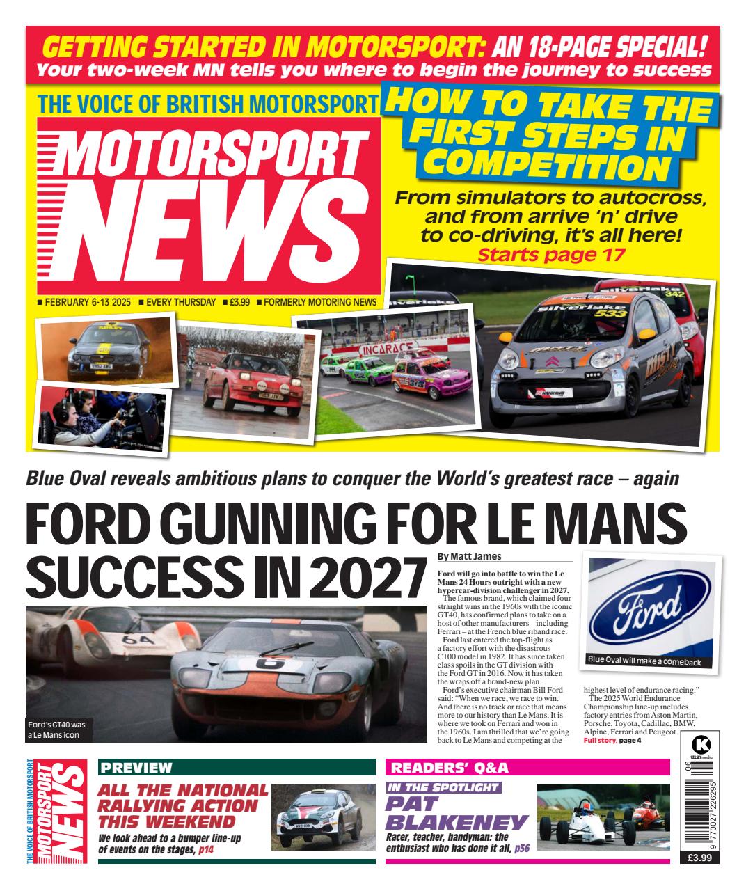 Motorsport News Preview Pages