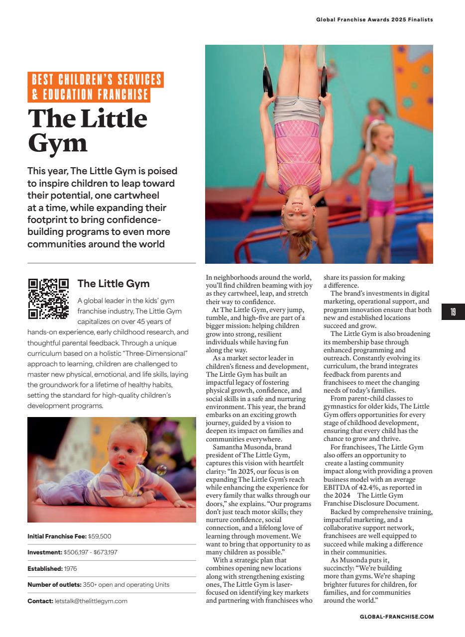 Global Franchise Preview Pages