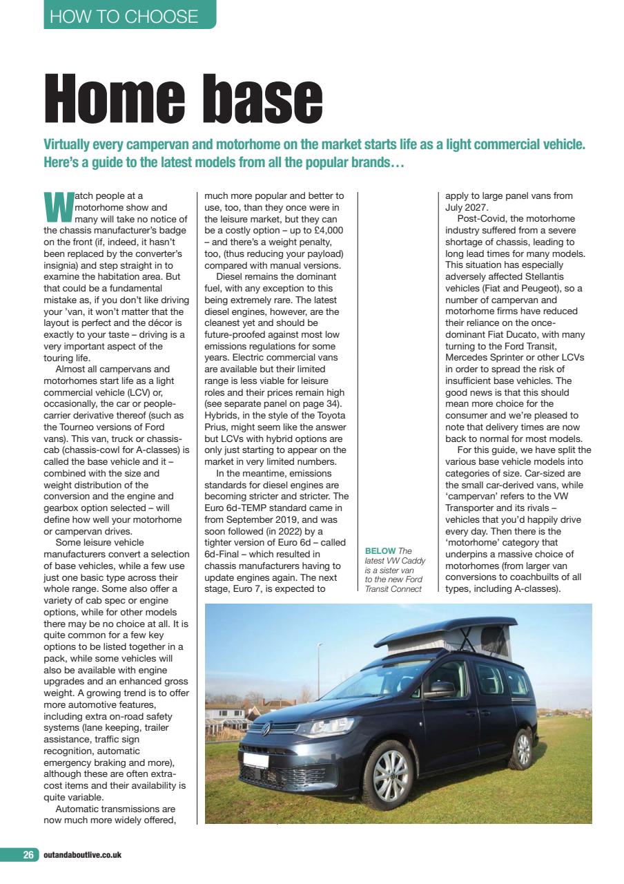 Buying Your Perfect Motorhome Preview Pages