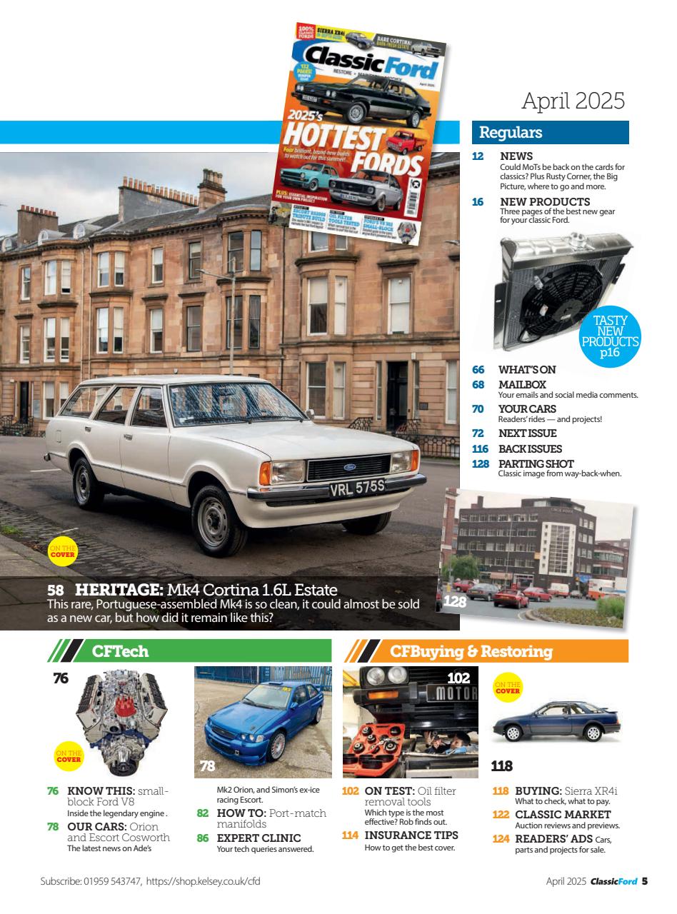 Classic Ford Preview Pages