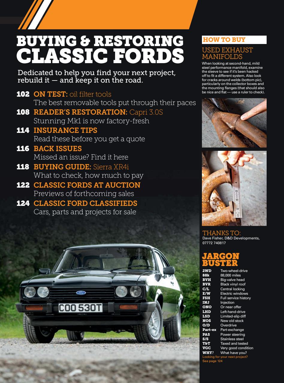 Classic Ford Preview Pages