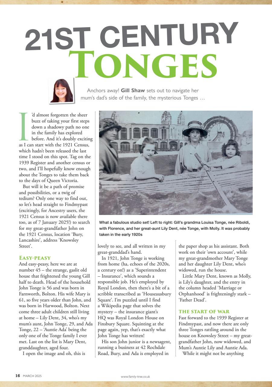 Family Tree Preview Pages