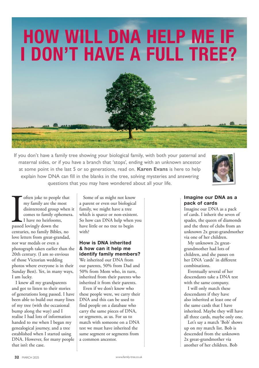 Family Tree Preview Pages