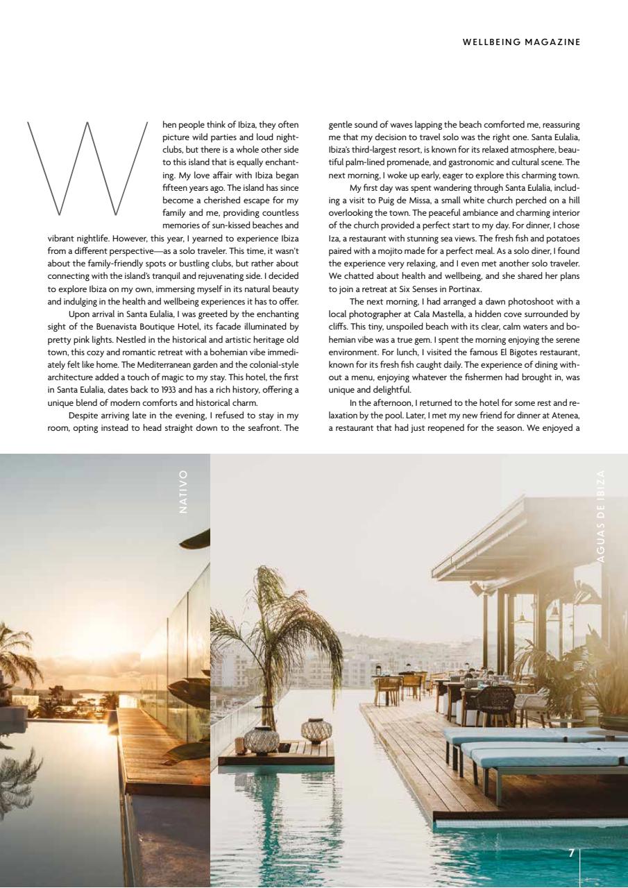 Wellbeing Magazine Preview Pages