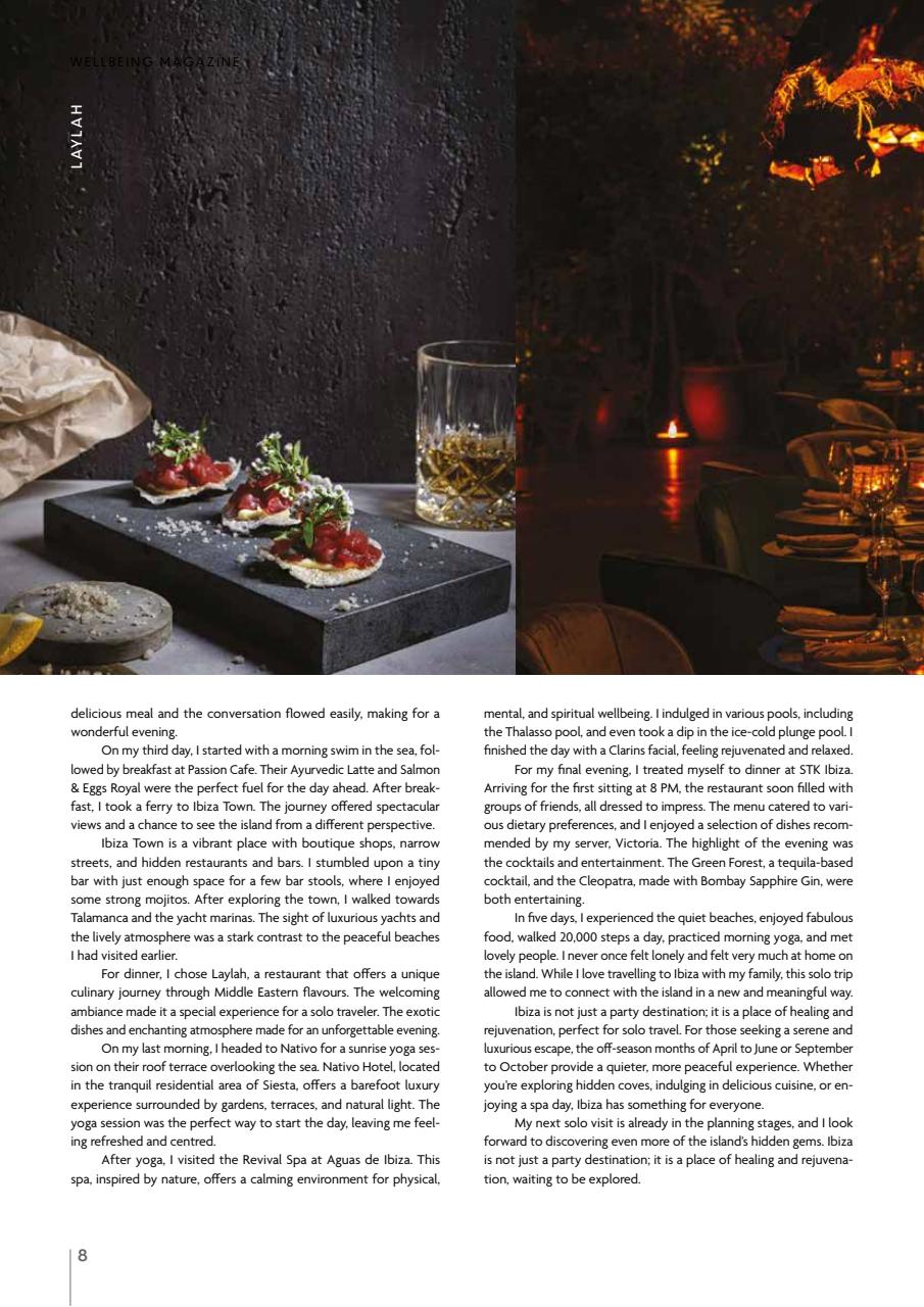 Wellbeing Magazine Preview Pages