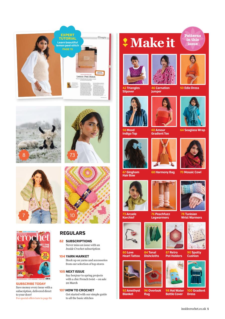 Inside Crochet Preview Pages