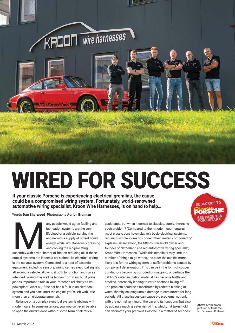 Classic Porsche Preview Pages