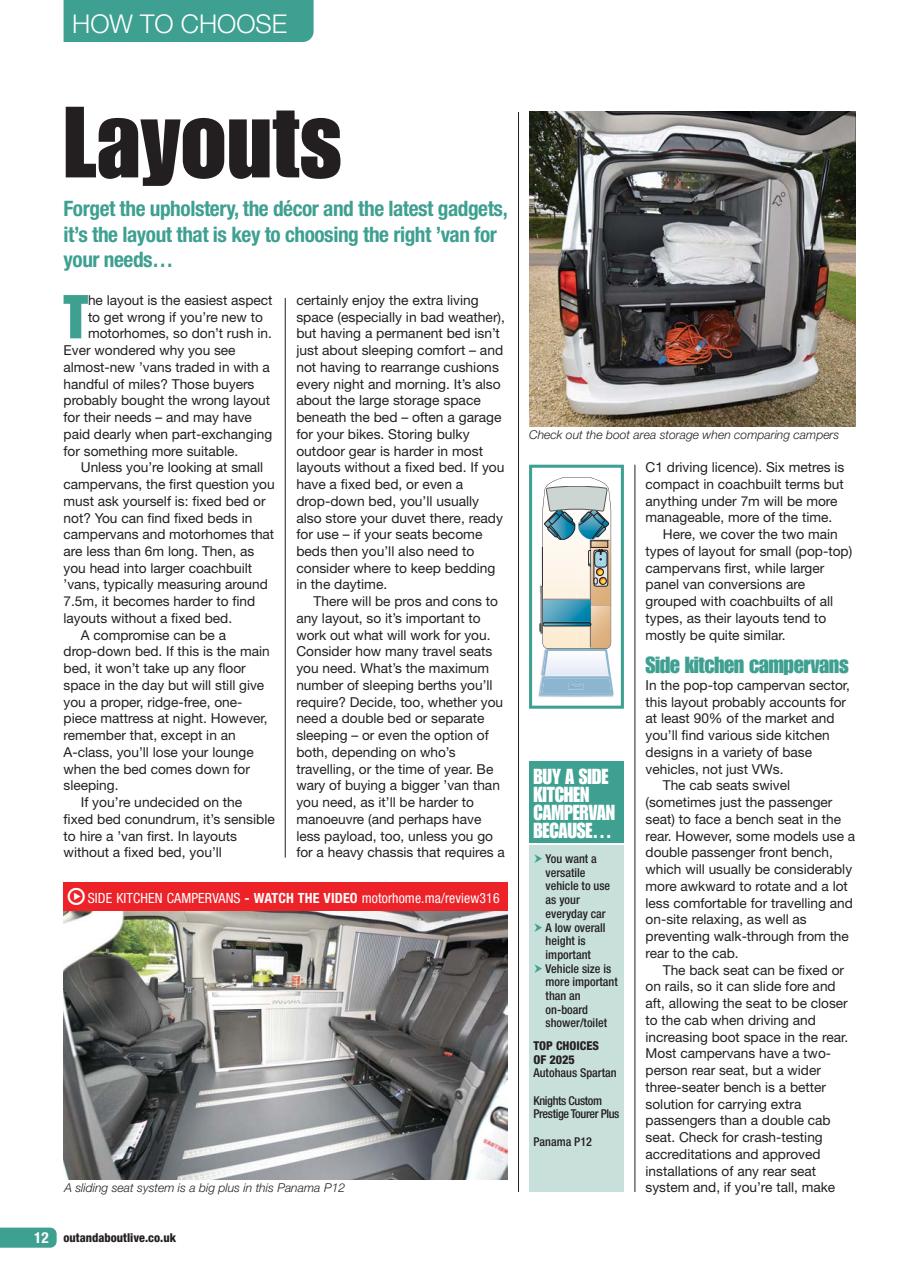 Campervan Preview Pages