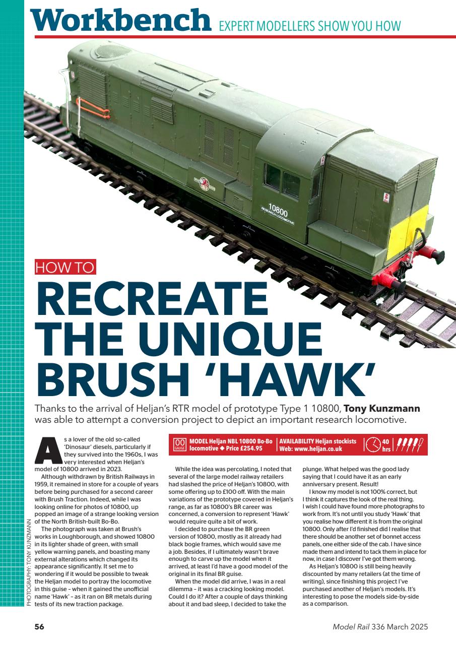Model Rail Preview Pages