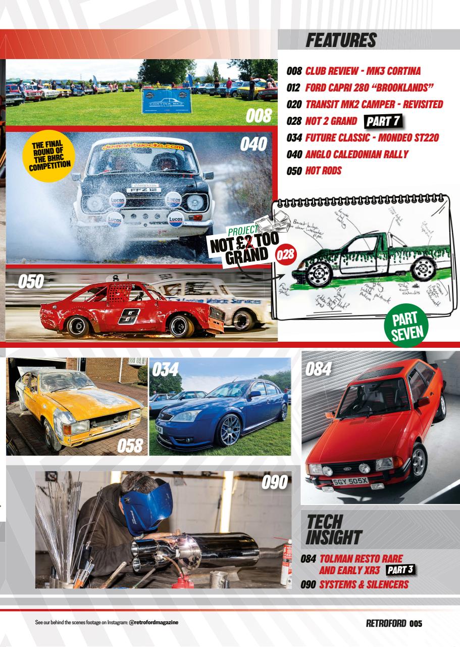 Retro Ford Preview Pages