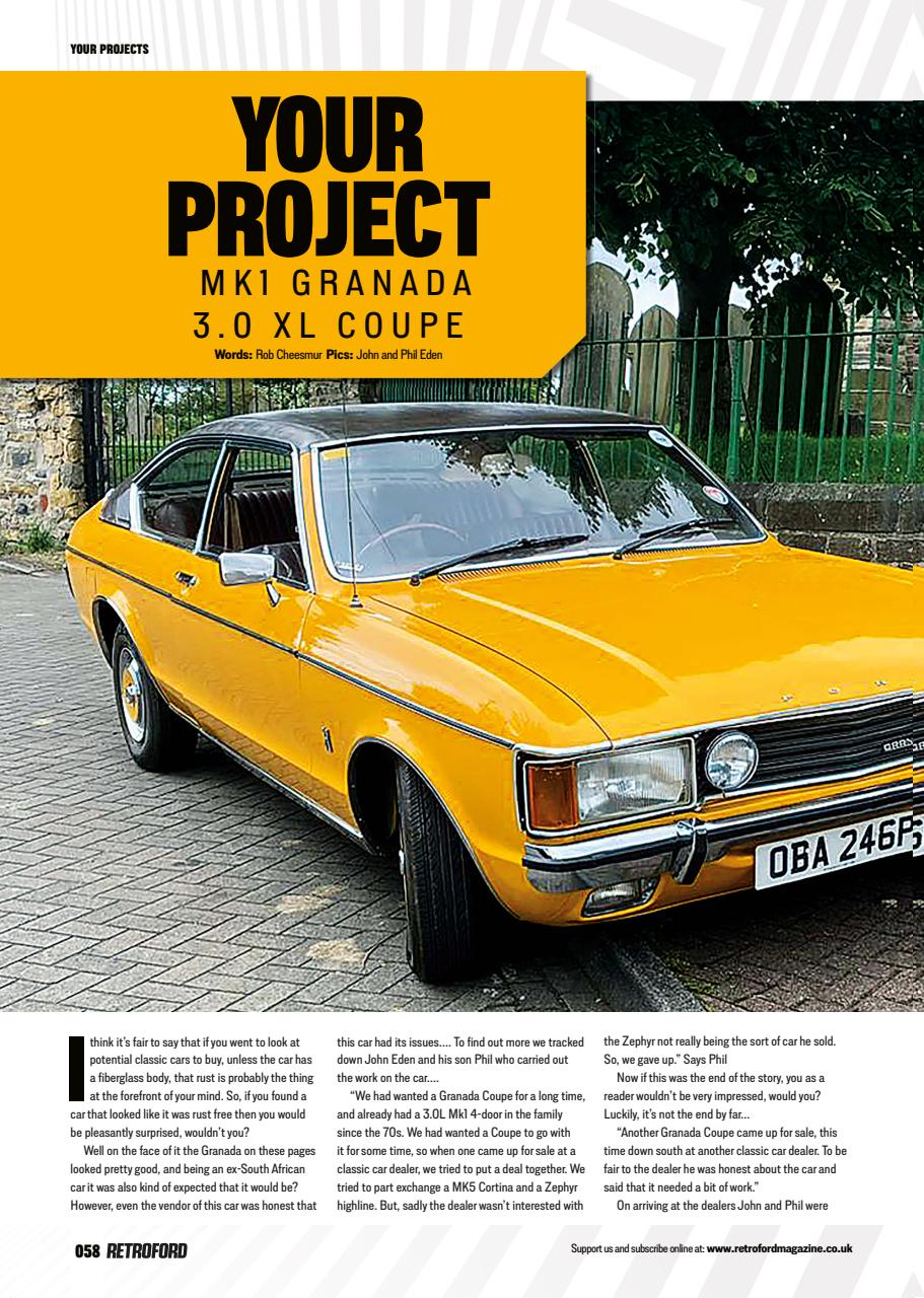 Retro Ford Preview Pages