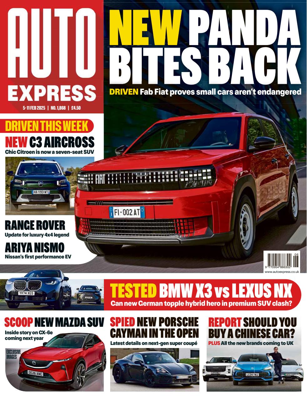 Auto Express Preview Pages