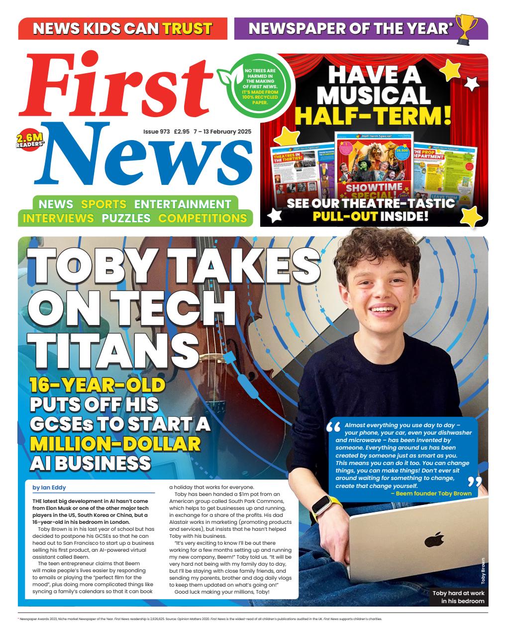 First News Preview Pages