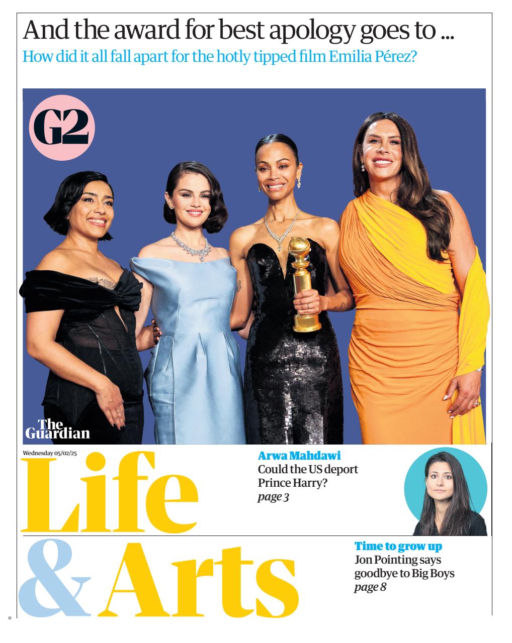 The Guardian Newspaper Preview Pages