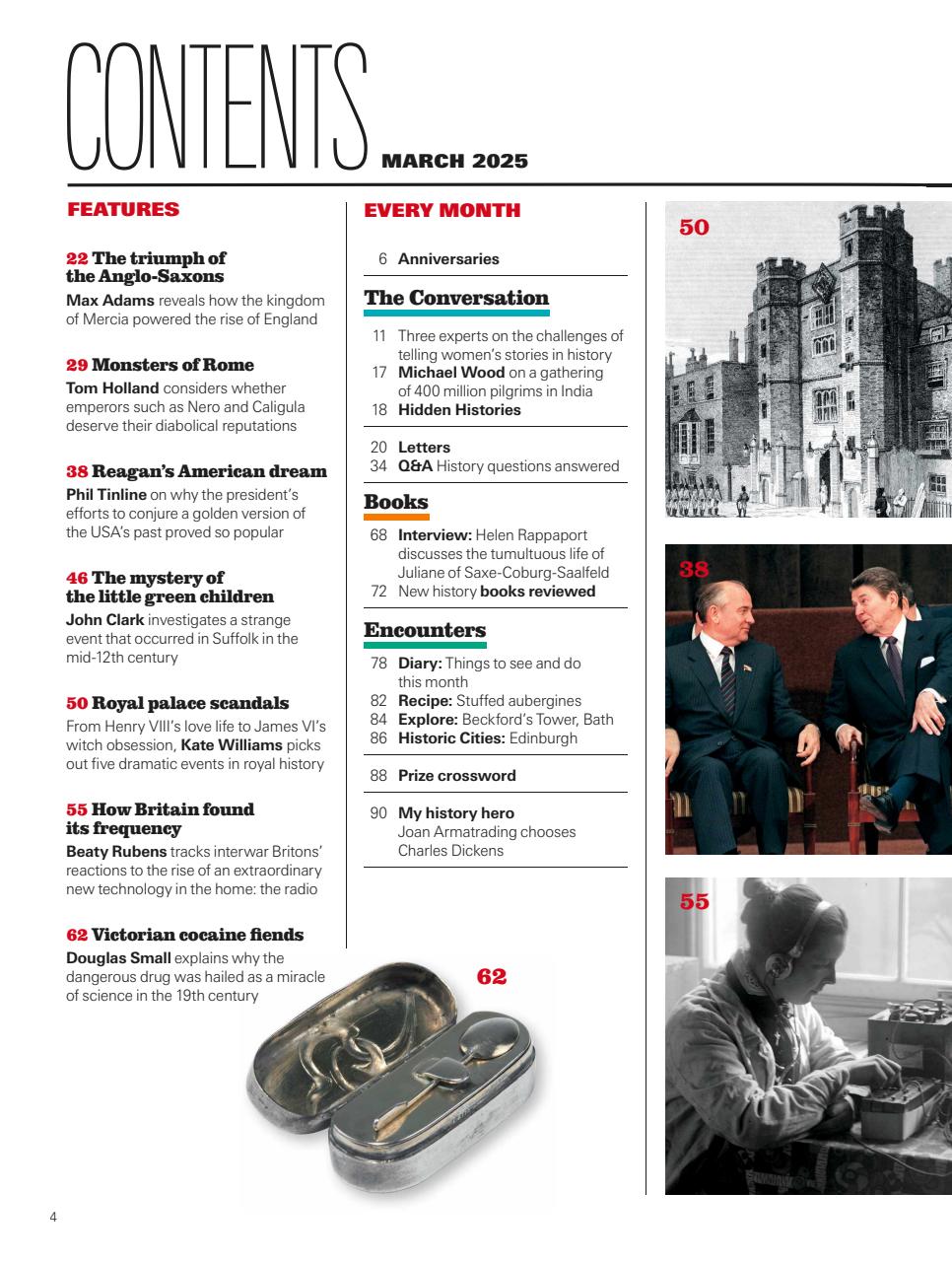 BBC History Magazine Preview Pages