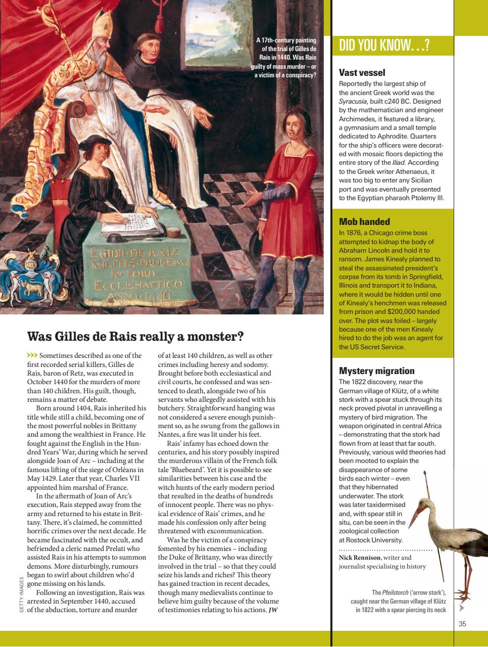 BBC History Magazine Preview Pages