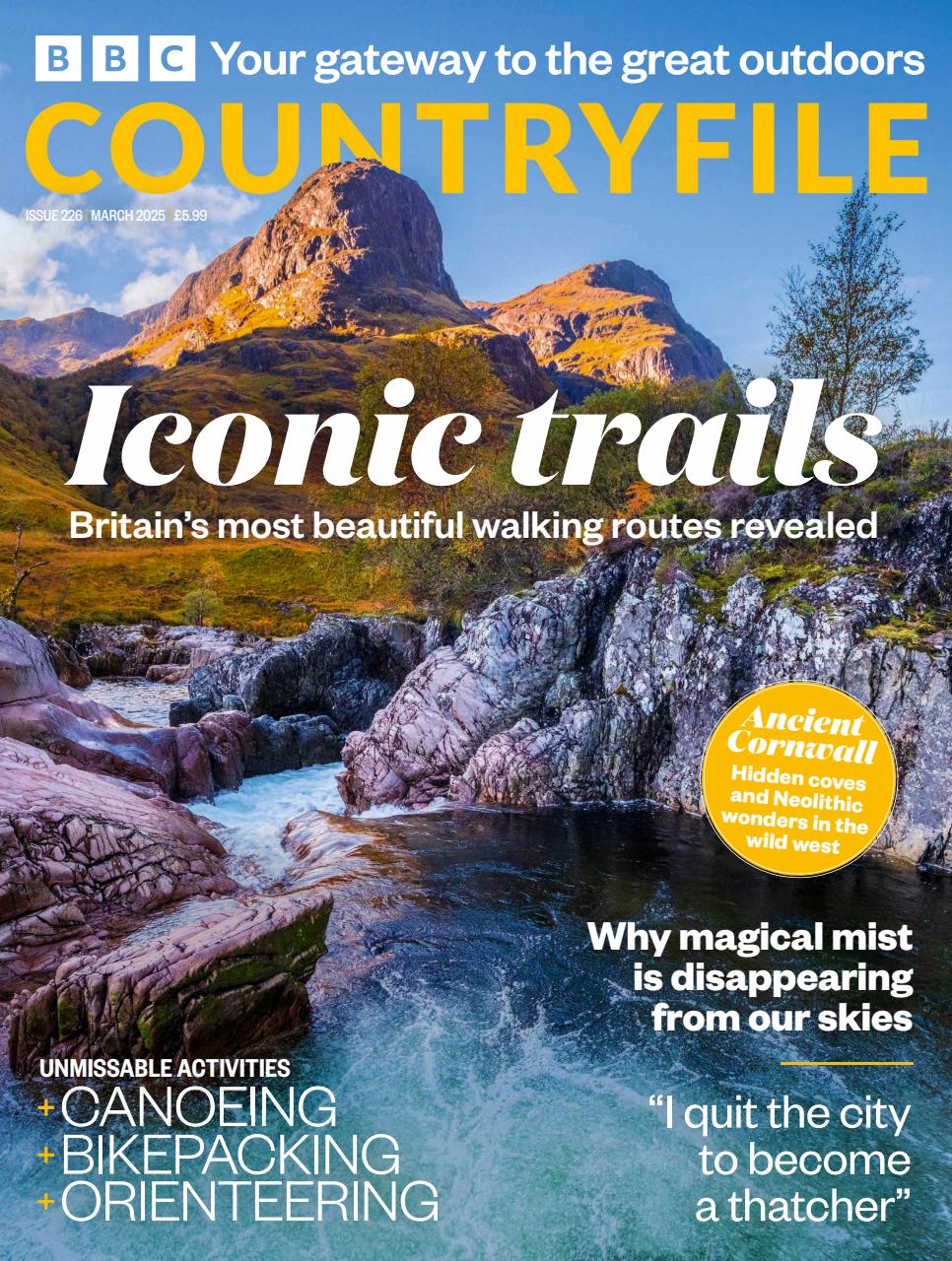 BBC Countryfile Magazine Preview Pages